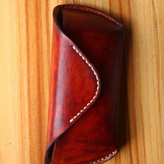Handmade Mens Cool Leather Glasses Case Glasses Box Glasses Holder Eyeglass Case
