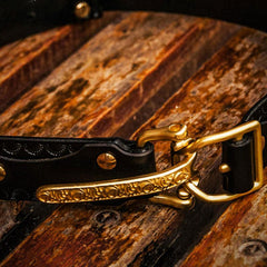 Handmade Black Leather Mens Belts Cool Leather Men Belt for Men