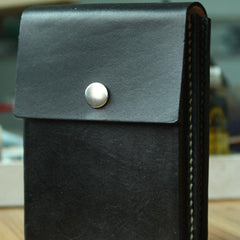 Handmade Leather Belt Pouch Mens Waist Bag CIGARETTE Pouch for Men