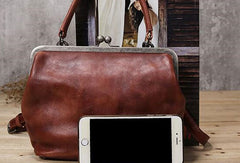 Handmade Leather handbag purse shoulder bag for women leather shopper bag - EverHandmade