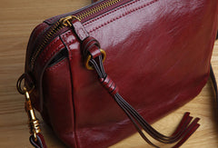 Genuine Leather Cute Crossbody Bag Shoulder Bag Women Girl Fashion Leather Purse