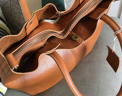 Fashion WOMENs LEATHER Work Tote Bag Vintage Tote Shoulder Purse FOR WOMEN