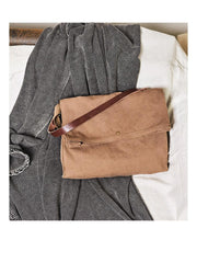 Canvas Mens 14 inches Side Bags Canvas Satchel Messenger Bags Canvas Travel Courier Bag for Men