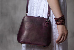 Handmade Leather phone purse shoulder bag for women leather crossbody bag