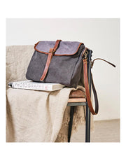 Fashion Canvas Mens Side Bag Canvas Messenger Bags Canvas Satchel Courier Bag for Men