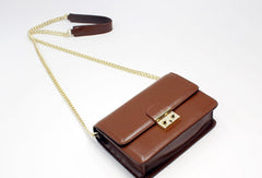 Small Cute Womens Leather Chain Shoulder Bag for Women