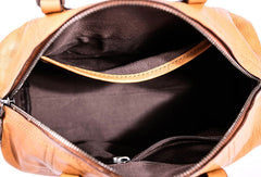 Handmade Genuine Leather Handbag Shopper Bag Crossbody Bag Shoulder Bag Purse For Women - EverHandmade