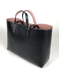 Womens Gray Leather Shoulder Tote Bags Best Tote Handbag Shopper Bags Purse for Ladies