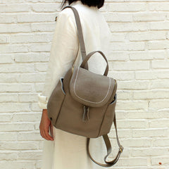 Stylish LEATHER WOMEN Backpacks Purses Cute Vintage School Backpacks FOR WOMEN