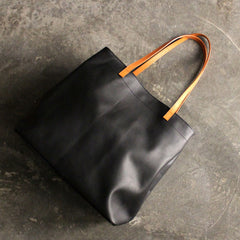 Fashion LEATHER Large Black WOMEN Tote Bags Tote Shoulder Purse FOR WOMEN