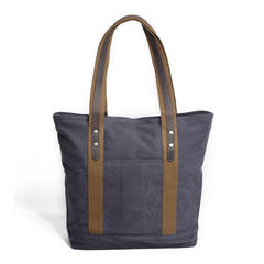 Mens Canvas Tote Purse Handbags Canvas Shoulder Bag for Men