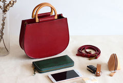 Handmade Leather handbag bag shopper bag for women leather crossbody shoulder bag