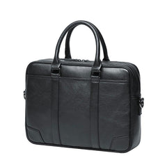 Handmade Leather Mens Cool Messenger Bag Work Bag Business Bags Briefcase Bag for men