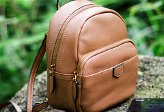 Leather Cute Womens Backpacks School Backpack Purse for Women