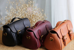Handmade Leather handbag purse bag for women leather crossbody shoulder bag - EverHandmade