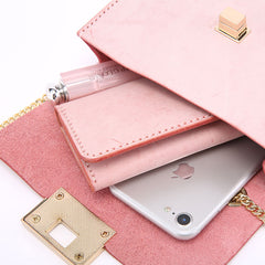 Cute Leather Womens Fashion Small Chain Shoulder Purse Chain Crossbody Bag for Women