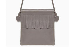 Genuine Leather Shoulder Bag Tassel Crossbody Bag Handbag Purse For Women