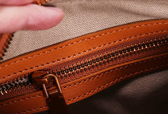 Handmade Leather Purse Bag Handbag Shoulder Bag for Women Leather Shopper Bag - EverHandmade