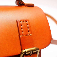 Vintage LEATHER WOMEN School SHOULDER BAG Satchel Bag Crossbody Purse FOR WOMEN