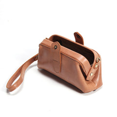 Vintage LEATHER Womens Wristlet Bag Change Long Wallet FOR Women