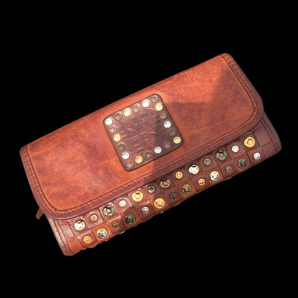 Handmade Genuine Rock Punk Leather Mens Cool - Back View