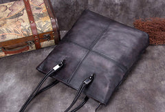 Genuine Leather Handbag Vintage Tote Bag Shoulder Bag Purse For Women - EverHandmade