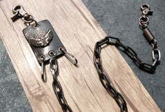 Sliver biker trucker punk key hook wallet Chain for chain wallet biker wallet trucker wallet