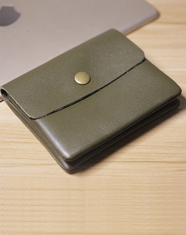 Cute Women Fluorescent Green Leather Mini Zip Coin Wallets Change Wallets Slim B CH00452086