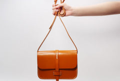 Handmade Leather Messenger Bag Crossbody Bag Shoulder Bag Purse for Women Leather Bag - EverHandmade