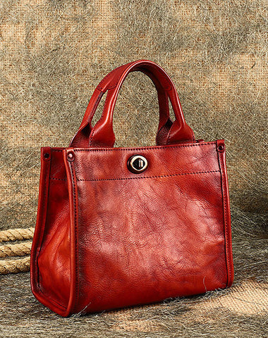 Best Black Gray Leather Womens Small Handbag Vintage Sqaure Crossbody Purse for FDS03181072