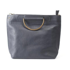 Top Handle Womens Leather Tote Bag - Annie Jewel