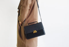 Genuine Leather Bag Handbag Purse Shoulder Bag for Women Leather Crossbody Bag - EverHandmade