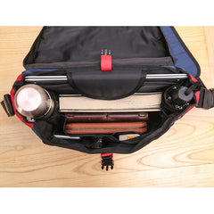 Trendy Nylon Cloth Mens Motorcycle Bag Postman Bag Messenger Bag Side Bag For Men