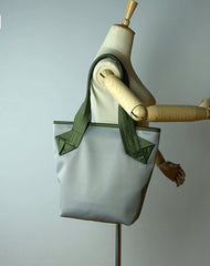Womens Khaki Nylon Shoulder Tote Bags Best Khaki Nylon Tote Handbag Shopper Bags Purse for Ladies