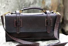 Handmade messenger bag satchel purse leather crossbody bag shoulder bag women