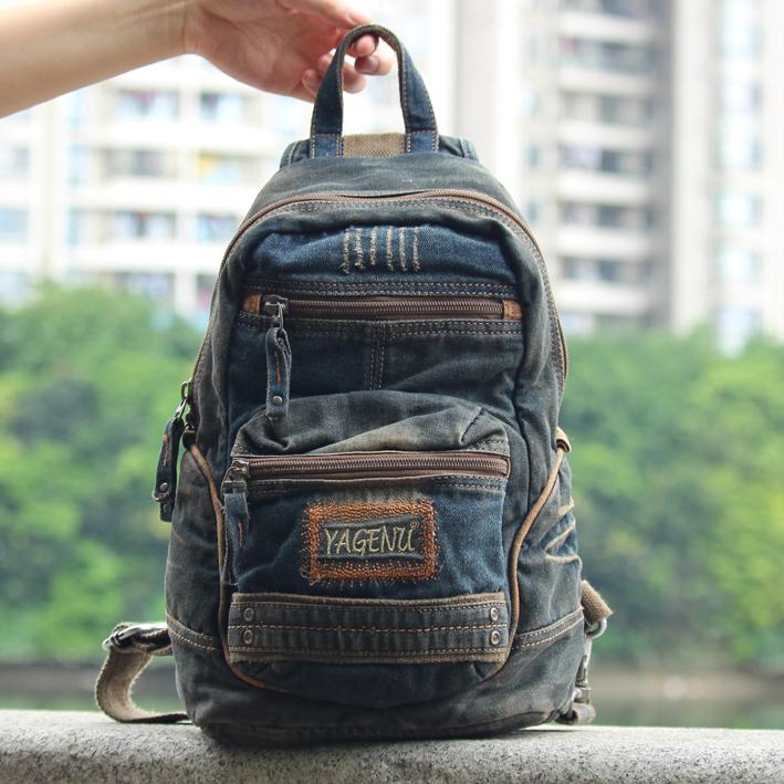 Blue Jean Mens Large Sling Bag