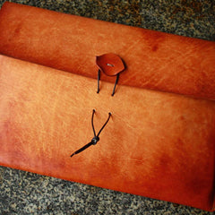 Handmade Mens Leather iPad air2 Case Leather File Case File Holder