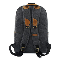 Canvas Leather Mens 14