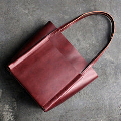 Stylish LEATHER Brown WOMEN Tote Bag Tote Shoulder Purses FOR WOMEN