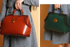 Genuine Leather crossbodybag handbag shoulder bag for women leather bag - EverHandmade