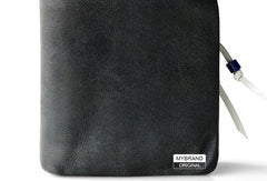 Genuine leather billfold wallet leather men billfold vintage wallet for men - EverHandmade