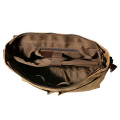 Mens Canvas Side Bag Canvas Messenger Bag Courier Bag Shoulder Bag for Men