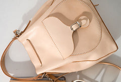 Handmade Leather handbag shoulder bag yellow brown for women leather shoulder bag - EverHandmade