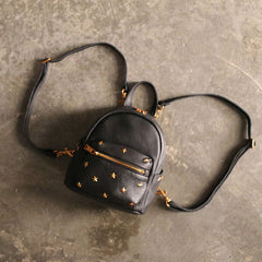 Cute LEATHER Mini WOMEN Backpack Purse Small Backpack FOR WOMEN
