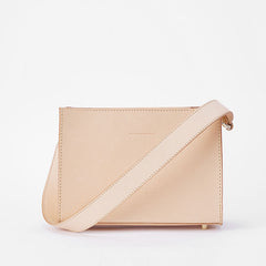 Fashion Beige Leather Women Box Tote Bag Box Handbag Shoulder Bag For Women
