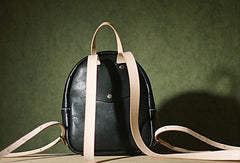 Handmade Leather backpack bag shoulder bag for women small leather - EverHandmade