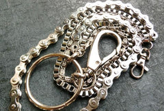 silver biker trucker punk hook wallet Chain for chain wallet biker wallet trucker wallet