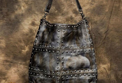 Handmade Leather handbag purse shoulder bag for women leather shopper bag