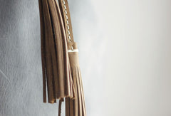 Handmade leather purse bucket phone bag shoulder bag cossbody bag purse women - EverHandmade