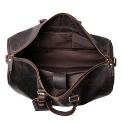 Cool Leather Mens 15 inch Brown Large - Card Slots Detail